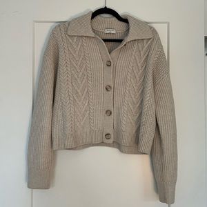 Aritzia Babaton Emporia Merino Wool Cardigan